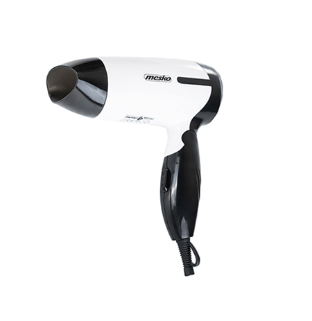 Mesko Hair Dryer MS 2262 1000 W, Number of temperature settings 2, Black/White