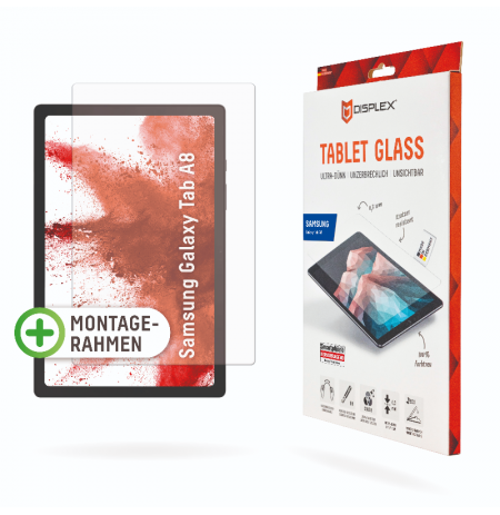 Samsung Galaxy Tab A8 10.5'' Tablet Glass  By Displex Transparent