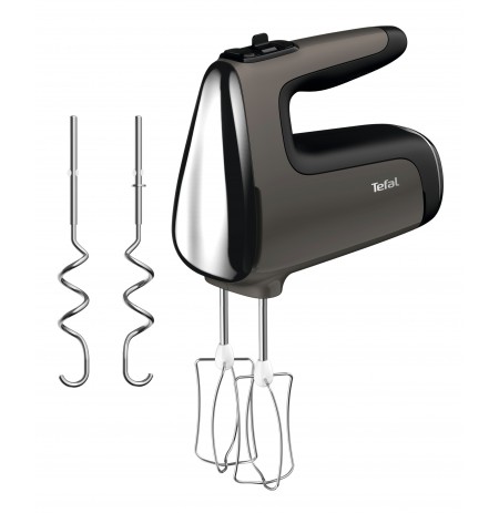 Tefal Powermix Silence HT654E38 mixer Stand mixer 600 W Black, Grey