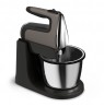 Tefal Powermix Silence HT654E38 mixer Stand mixer 600 W Black, Grey