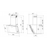Okap AKPO WK-4 MIRT ECO 50 CZARNY