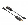 CLUB 3D CAC-1333 HDMI to USB Type-C 4K60Hz Active Adapter M/F