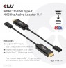 CLUB 3D CAC-1333 HDMI to USB Type-C 4K60Hz Active Adapter M/F