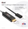 CLUB 3D CAC-1333 HDMI to USB Type-C 4K60Hz Active Adapter M/F