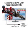 CLUB 3D HDMI 2.0 4K60Hz RedMere cable 15