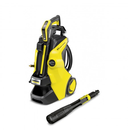 Kärcher K 5 SMART CONTROL pressure washer Upright Electric 500 l/h Black, Yellow