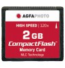 AgfaPhoto Compact Flash 2GB High Speed 120x MLC