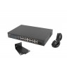 Lanberg Switch rack 19" POE+ 16x 100MB /2X COMBO GIGABIT ETHERNET 250W