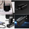 CHOETECH WALL CHARGER 3 X USB 15W LED BLACK C0027