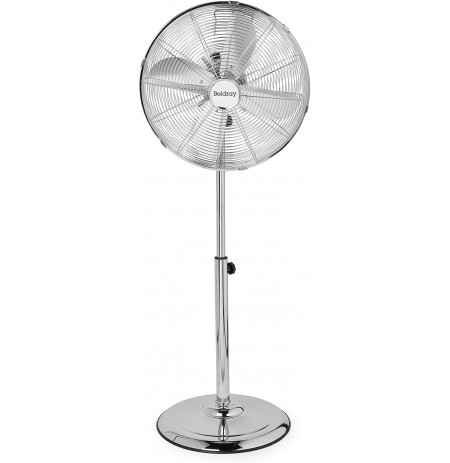 Beldray EH3263VDE chrome pedestal fan