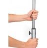 Beldray EH3263VDE chrome pedestal fan