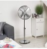 Beldray EH3263VDE chrome pedestal fan
