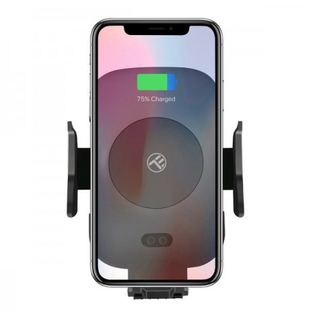 Tellur Wireless car charger, QI certified, 10W, IR sensor, WCCM2 black
