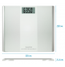 Salter 9009 WH3R Ultimate Accuracy Electronic Bathroom Scales white