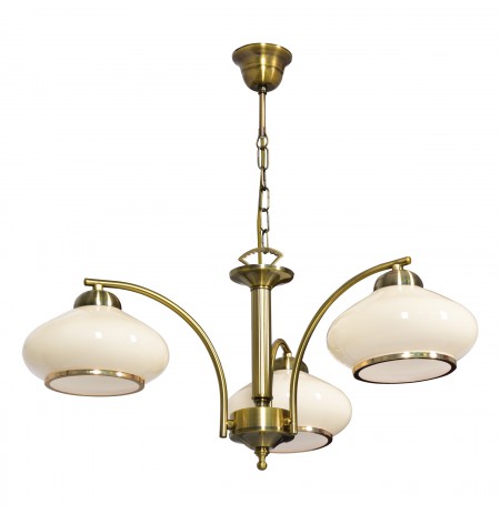 Activejet Ceiling lamp AJE-RITA 3P E27 3x40W Patina