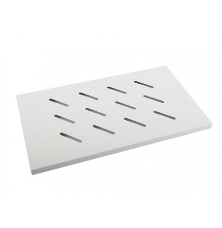 LANBERG FIXED SHELF 450MM 1U GREY