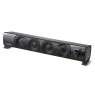 2 in 1 PC Speaker Soundbar Computer RGB LED Backlight Stereo Gaming USB 2 x 3W AUX 3.5 mm