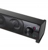2 in 1 PC Speaker Soundbar Computer RGB LED Backlight Stereo Gaming USB 2 x 3W AUX 3.5 mm