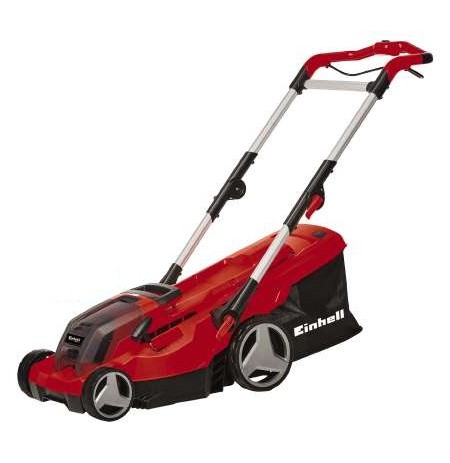 Einhell GE-CM 36/37 Li-Solo Push lawn mower Battery Black, Red