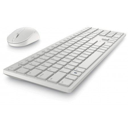 Dell KM5221W Wireless Mouse + Keyboard Set, white