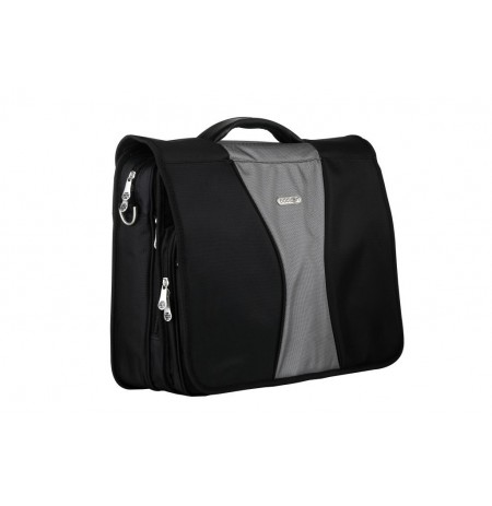 Addison 310015 notebook case 39.6 cm (15.6") Messenger case Black