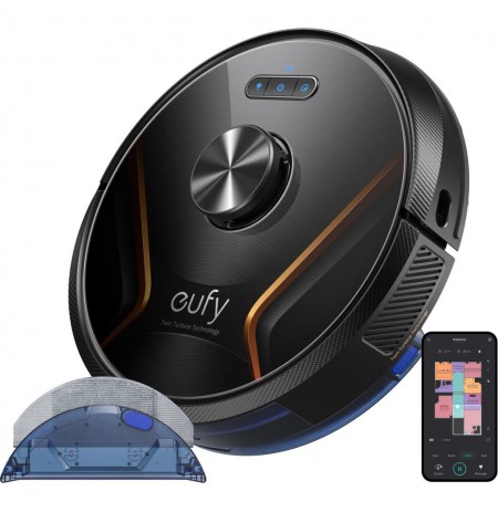 Eufy RoboVac X8 Hybrid EU robot vacuum Bagless Black