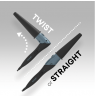 Revamp TO-2007 Progloss Diverse 22-45mm Large Conical Curl Barrel