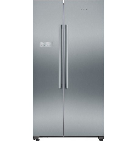 Siemens iQ300 KA93NVIFP side-by-side refrigerator Freestanding 580 L F Stainless steel