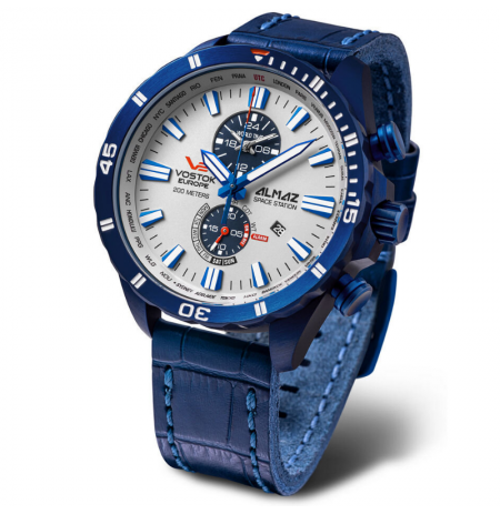 Vostok Europe Almaz Space Station Multifunction YM8J-320D657Le