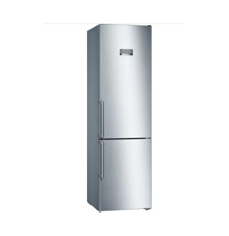 Bosch Serie 4 KGN397IEQ fridge-freezer Freestanding 368 L E Stainless steel