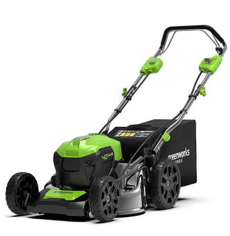 Cordless Lawnmower with Drive 40V 46 cm Greenworks GD40LM46SP - 2506807