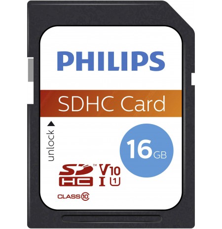 Philips SDHC Card 16GB Class 10 UHS-I U1