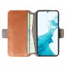 Krusell Leather PhoneWallet Samsung Galaxy S22+ cognac (62468)