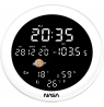 Nasa WSP1700 wood Weather Station/Speaker BT Ship