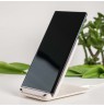 Tellur Green Qi wireless fast desk charger, 15W, cream