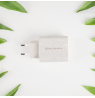 Tellur Green 38W dual port charger Type-C PD20W + USB QC3.0, cream