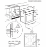 Baltos spalvos elektrinė orkaitė Electrolux EOF3H40BW