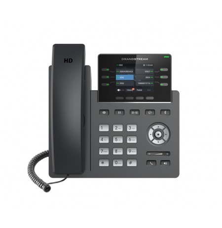 Grandstream Networks GRP2613 IP phone Black 6 lines TFT