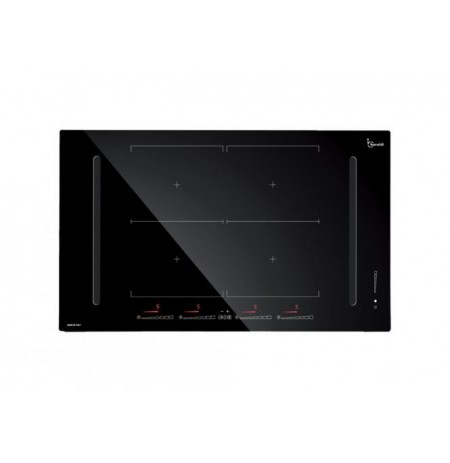 Įmontuojama indukcinė kaitlentė su gartraukiu (2 in 1) Baraldi Diamond Flexi 83x51cm 700m3/h