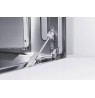 Įmontuojama indukcinė kaitlentė su gartraukiu (2 in 1) Baraldi Diamond Flexi 83x51cm 700m3/h