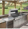 Dujinis barbecue grilis Steel Genesi G9BS-4C SS