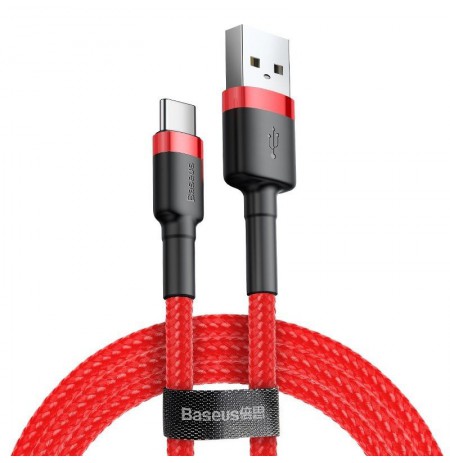 Baseus Cafule USB-C cable 3A 0.5m (Red)