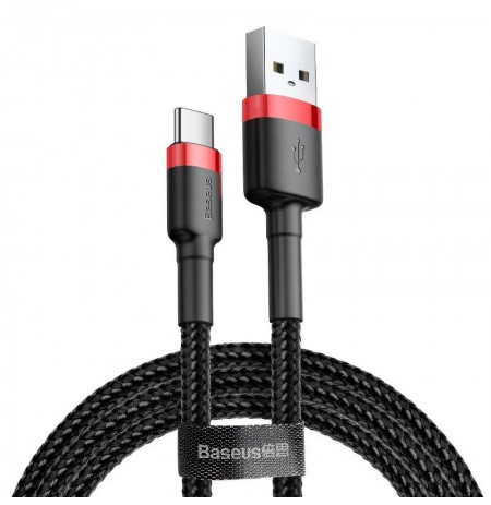 Baseus Cafule cable USB-C 3A 0.5m (Red+Black)