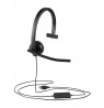Ausinės su mikrofonu Logitech USB Headset H570e