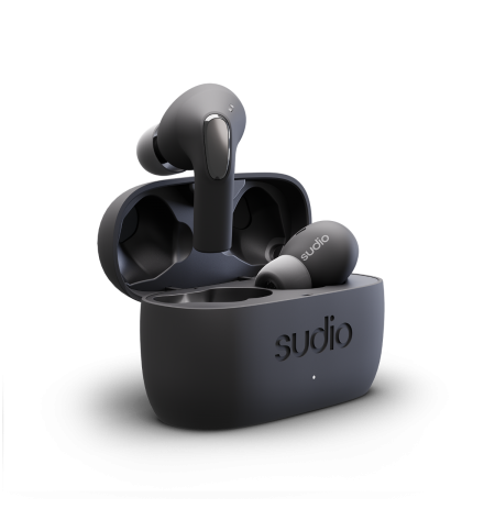 Sudio E2 Wireless Bluetooth Earbuds Black
