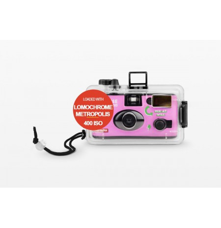 Lomography Simple Use Camera with Underwater Case - Purple