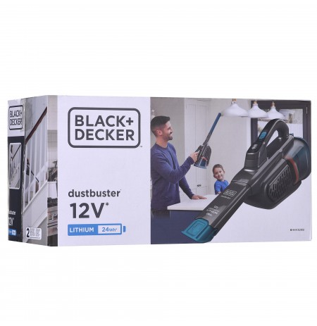 Ranskinis siurblys 12V BHHV320B-QW BLACK+DECKER