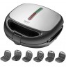Camry | Sandwich maker 6 in 1 | CR 3057 | 1200 W | Number of plates 6 | Black/Silver