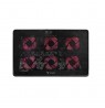 Laptop cooling pad, 6 backlit fans, 2000 RPM, SAVIO COS-01