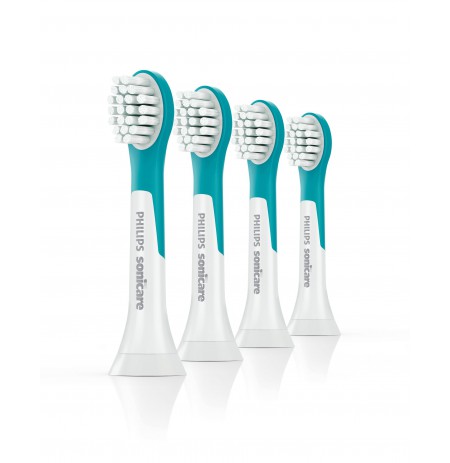Philips Sonicare For Kids 4-pack Compact size Compact sonic toothbrush heads